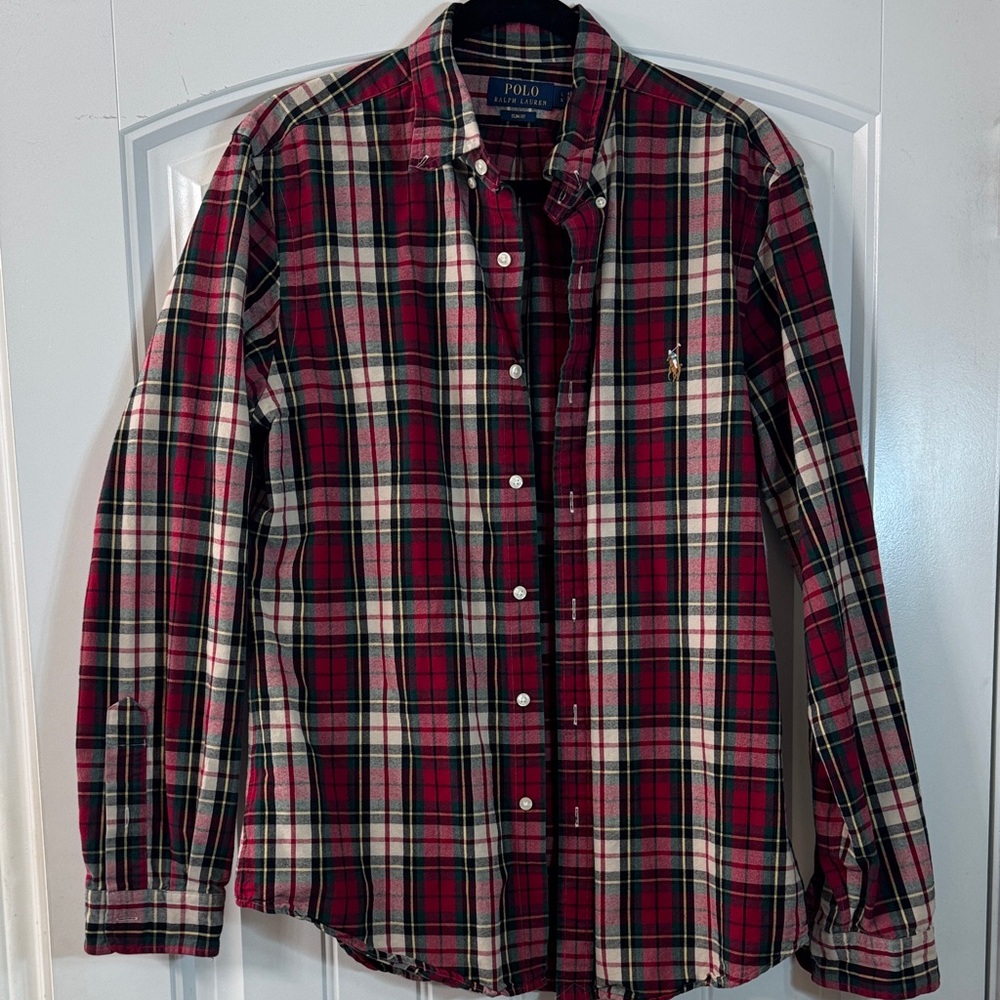 Polo by Ralph Lauren Men's Multicolor Plaid Shirt